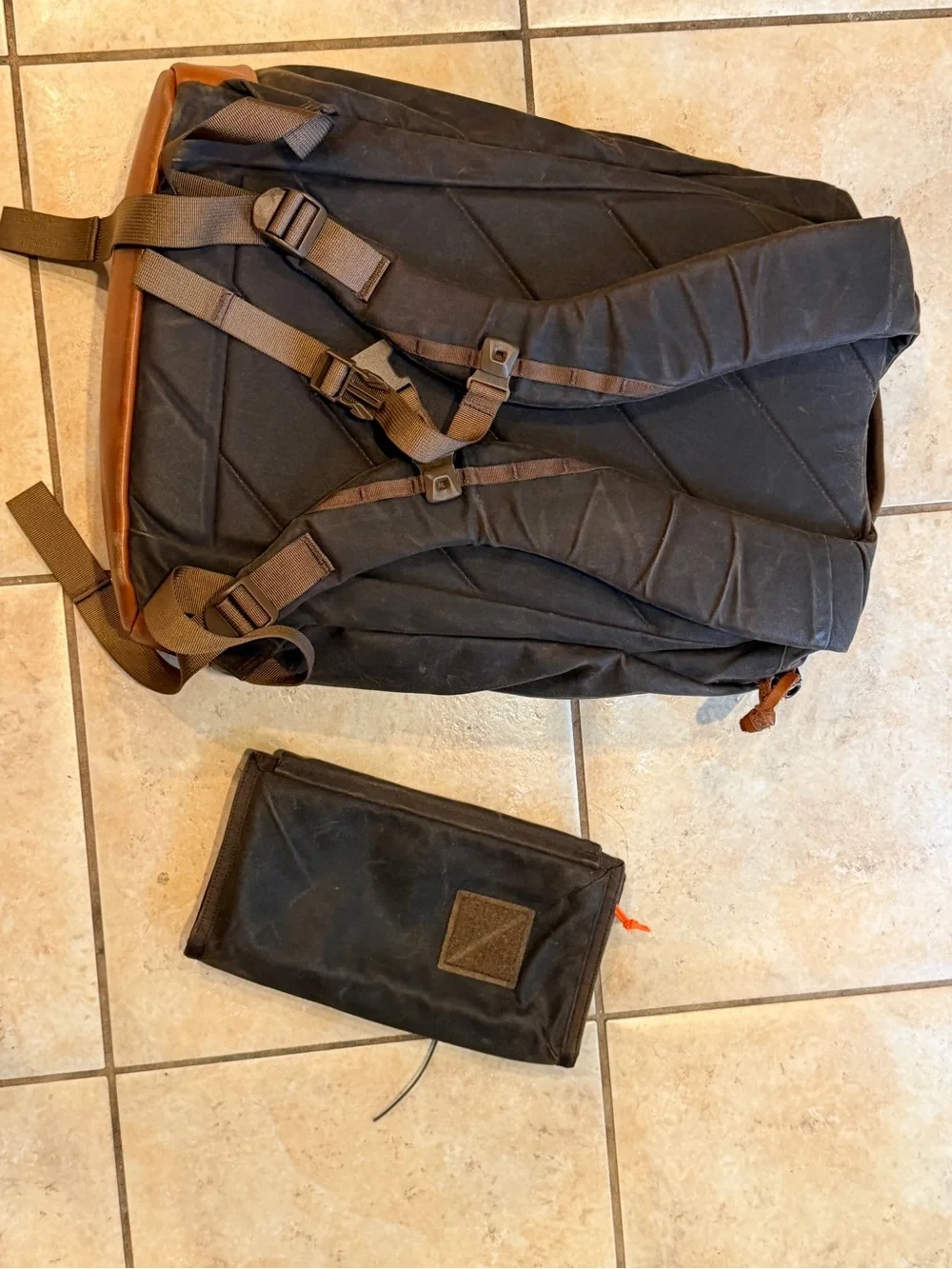 EVERGOODS x Carryology CB22 Civic Bookbag 22L + Civic Access Pouch Bundle Wax